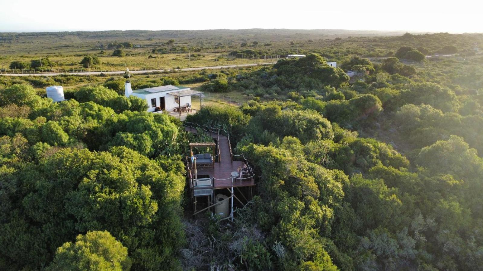 Ostrich Cottage At Les Wings Private Game Farm Groot-Jongensfontein Eksteriør billede
